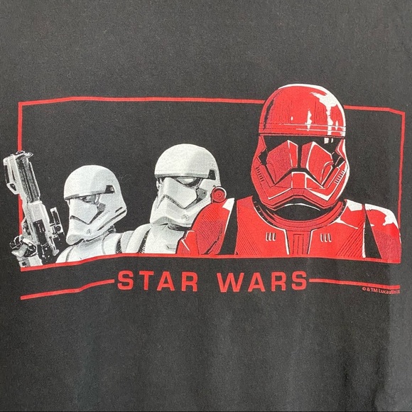 Star Wars White Red Stormtroopers Tee Shirt XL extra large Fandom Empire - Picture 7 of 10
